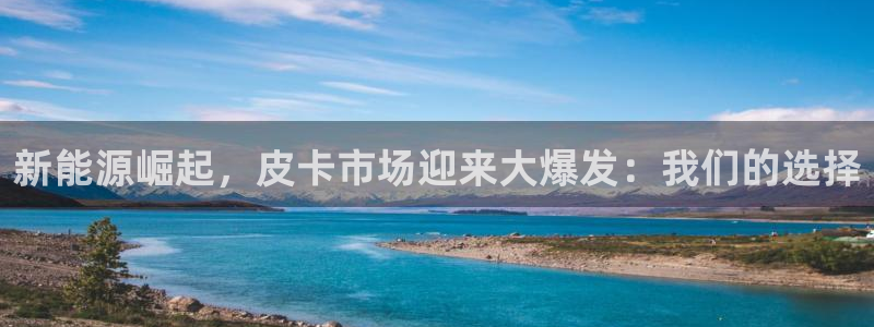 摩根娱乐 总s管50015：新能源崛起，