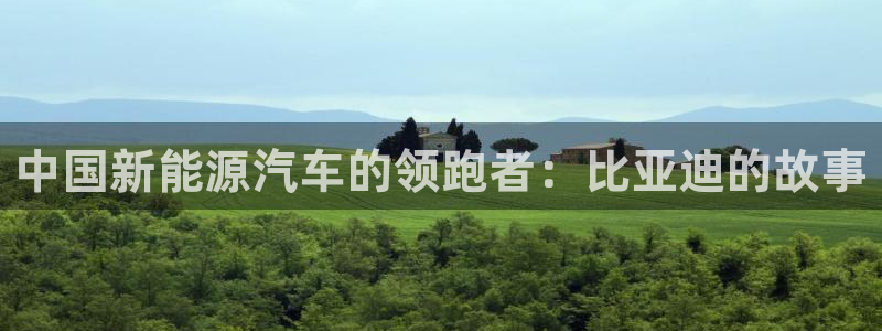 摩根娱乐这个平台怎么样:中国新能源汽车的领跑者:比亚迪的故事