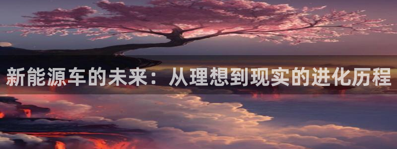 摩根娱乐宝 知道吗:新能源车的未来:从理想到现实的进化历程