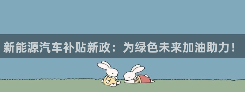 福建泉州白宫摩根会娱乐:新能源汽车补贴新政:为绿色未来加油助