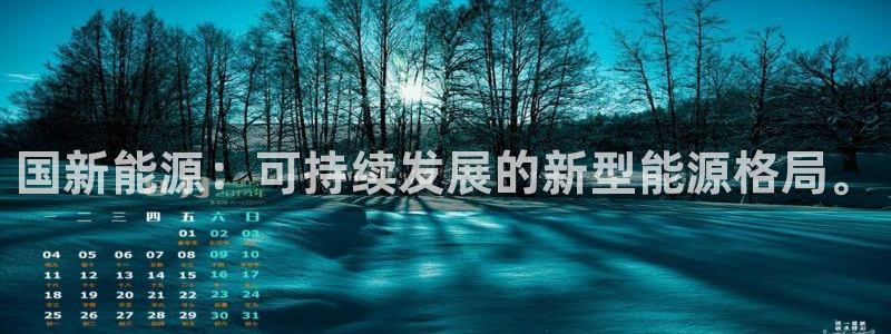 海贼王之娱乐摩根斯:国新能源:可持续发展的新型能源格局。