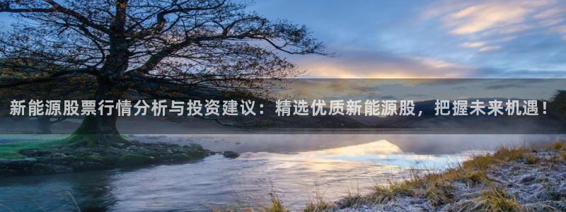 芜湖摩根一百有哪些娱乐:新能源股票行情分析与投资建议:精选优