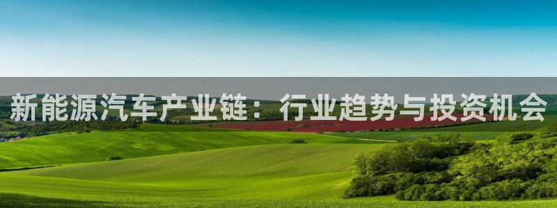 泉州摩根会娱乐有限责任公司管理:新能源汽车产业链:行业趋势与